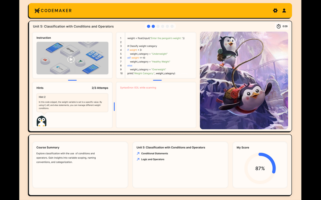 Codemaker: The ultimate Edtech platform for learning to code