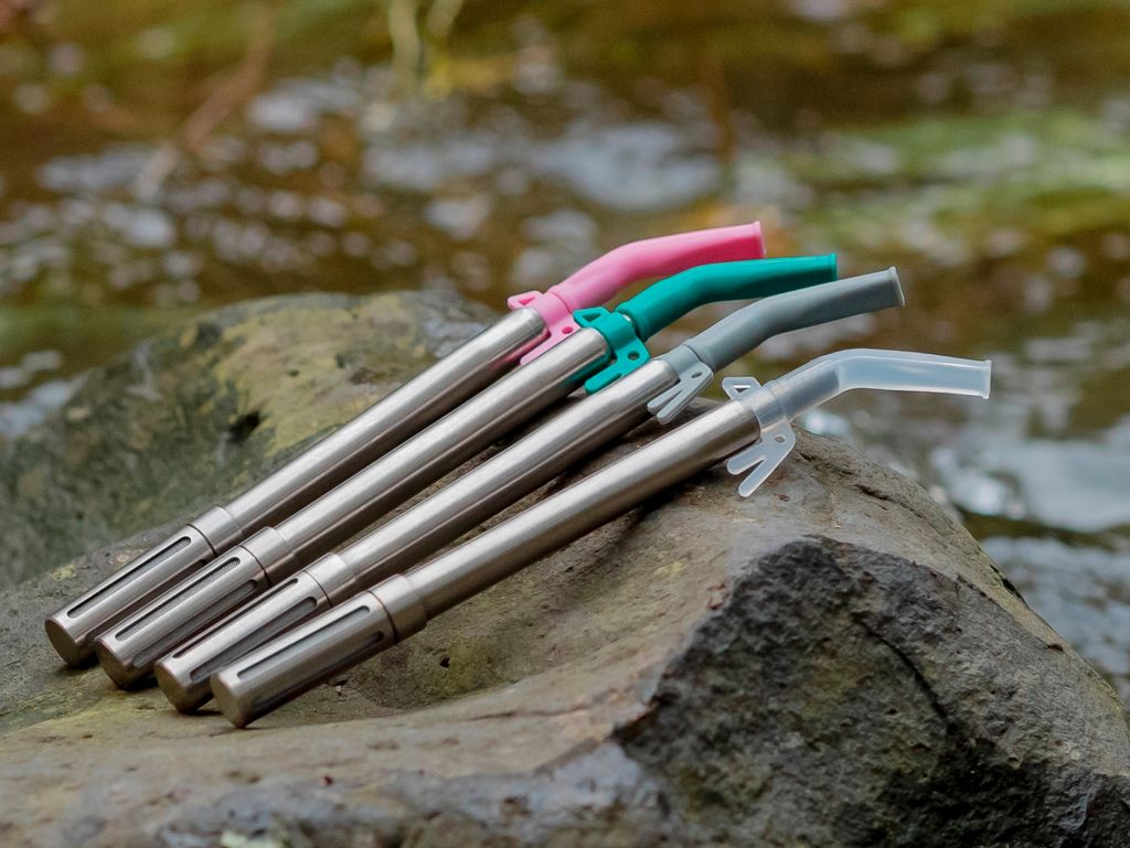 Tiueco: 100% Pure Titanium Filtered Straw