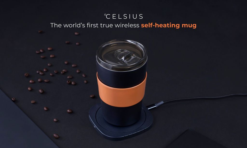 The World's First True Wireless Self-Heating Mug