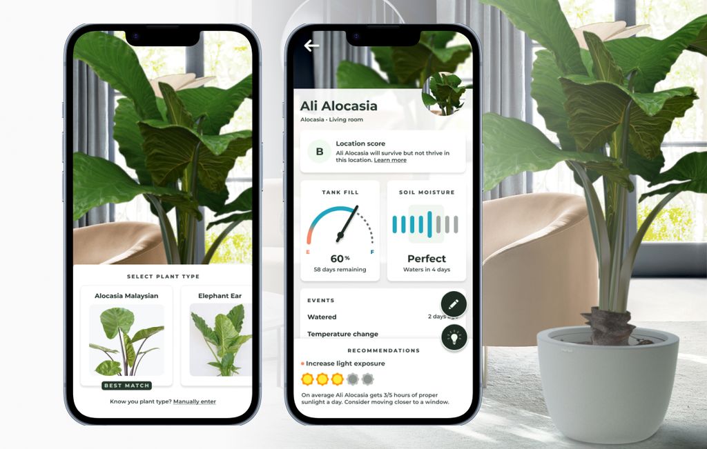 Monitor plants at home or while traveling   🛫