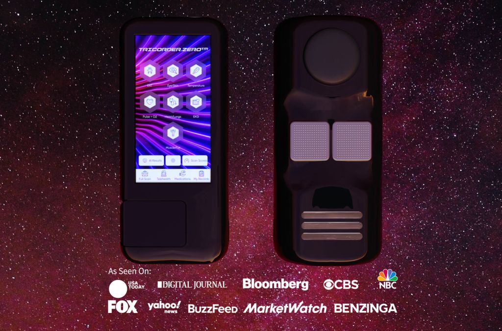 Tricorder.Zero™: 7-Sensor Health & Fitness Tracker