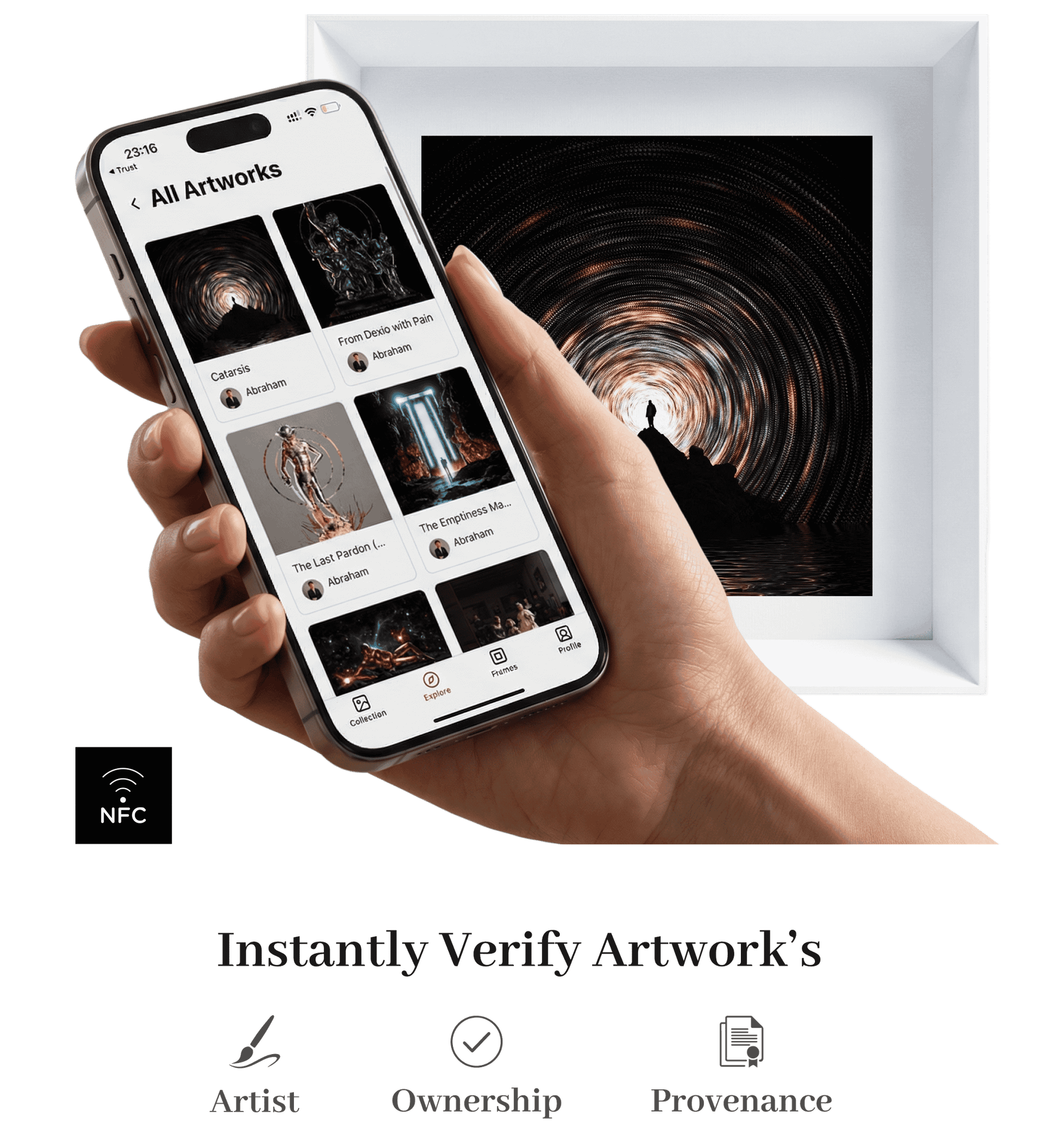 Digital Art With Verified Ownership