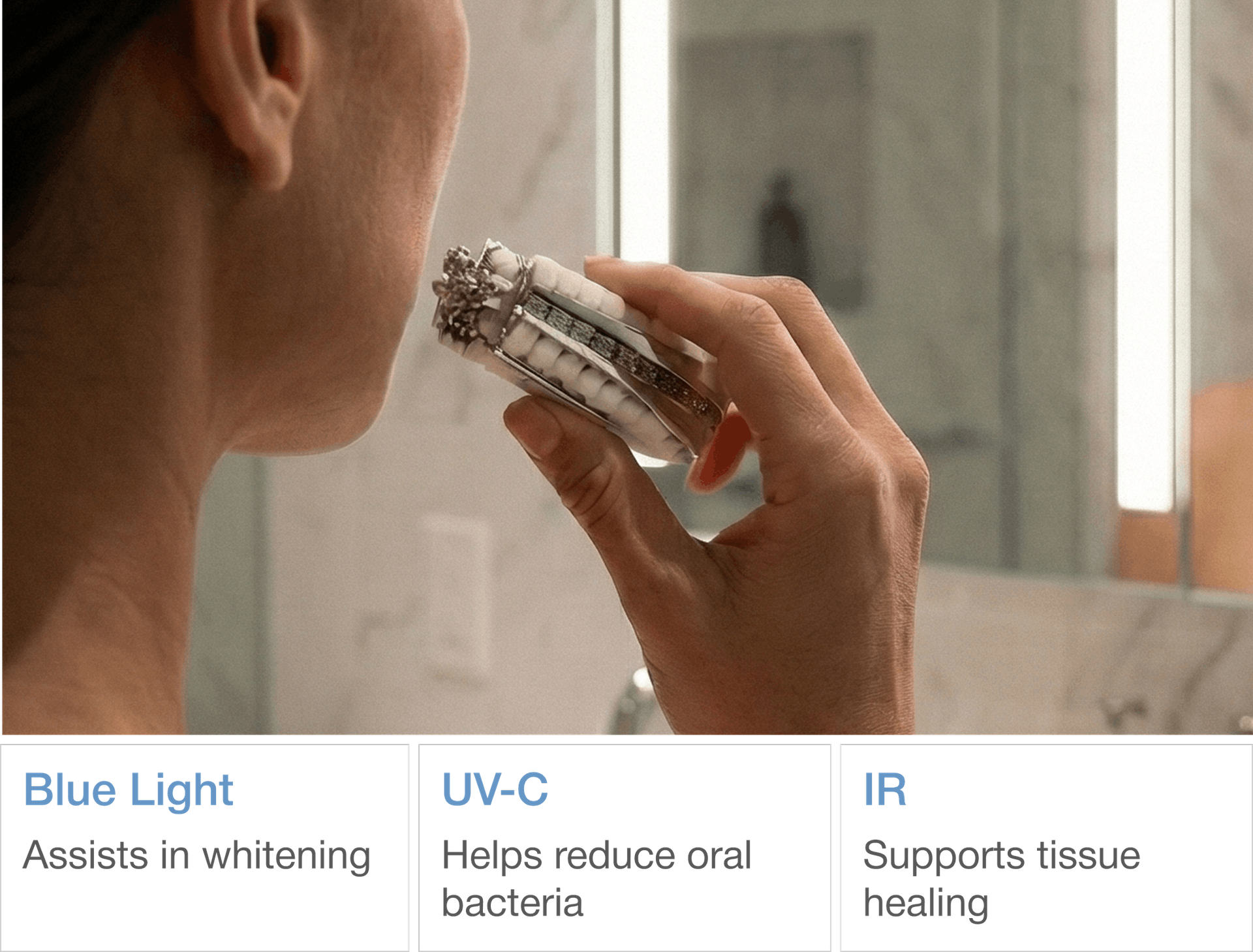 Clean + Whiten + Sterililize