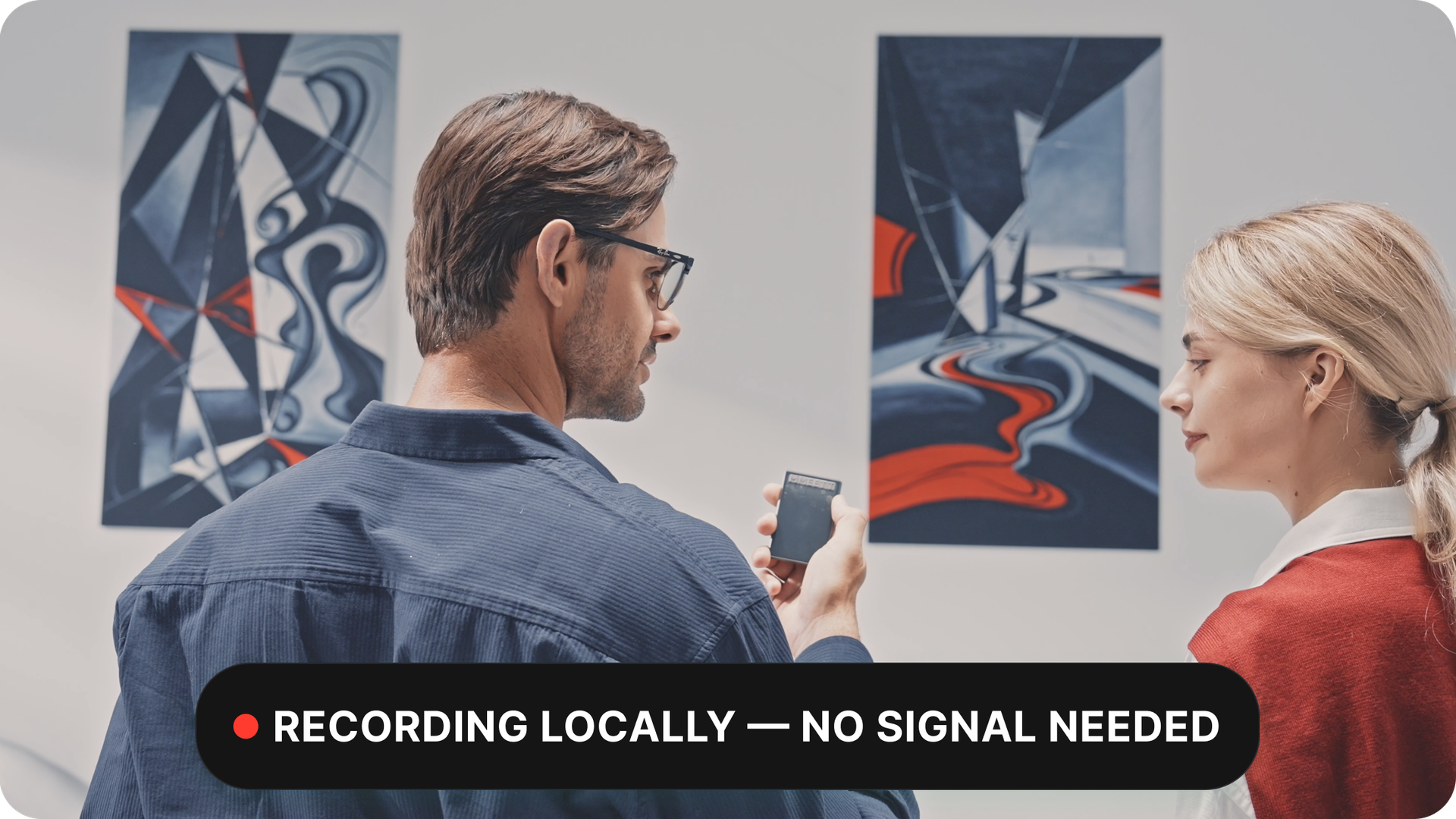No Internet? Your Meeting Keeps Recording.