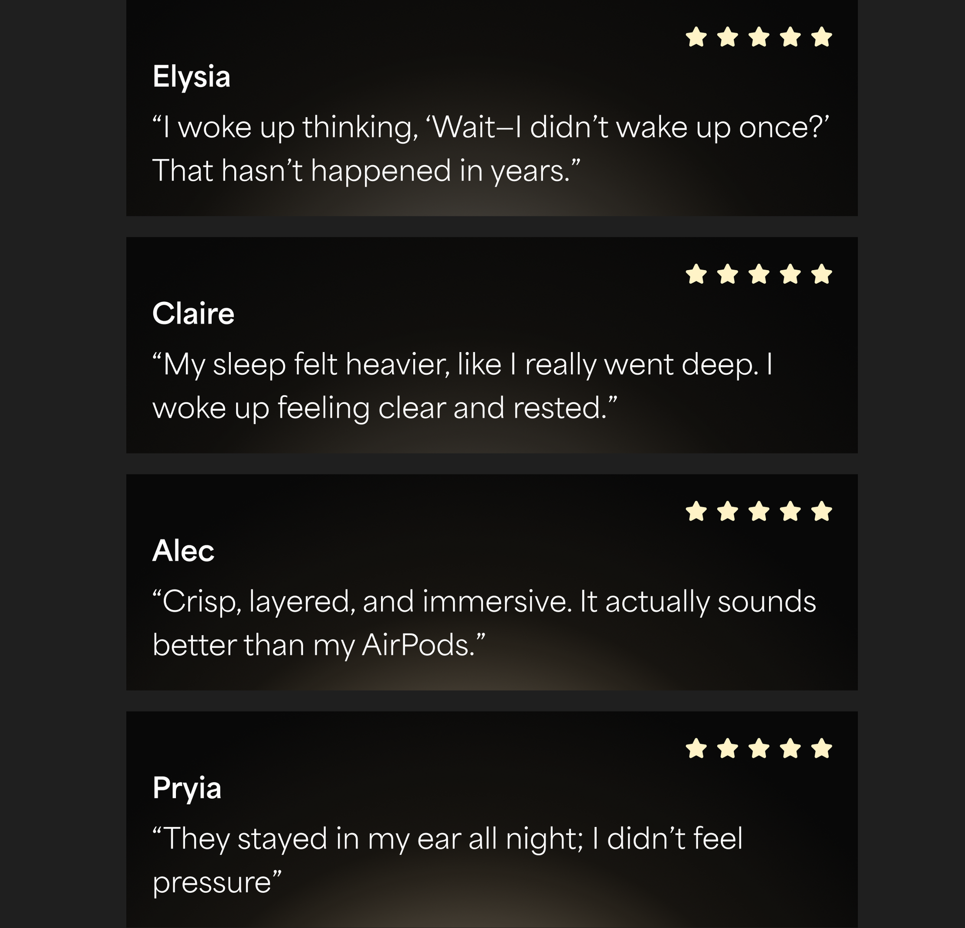 Testimonials 