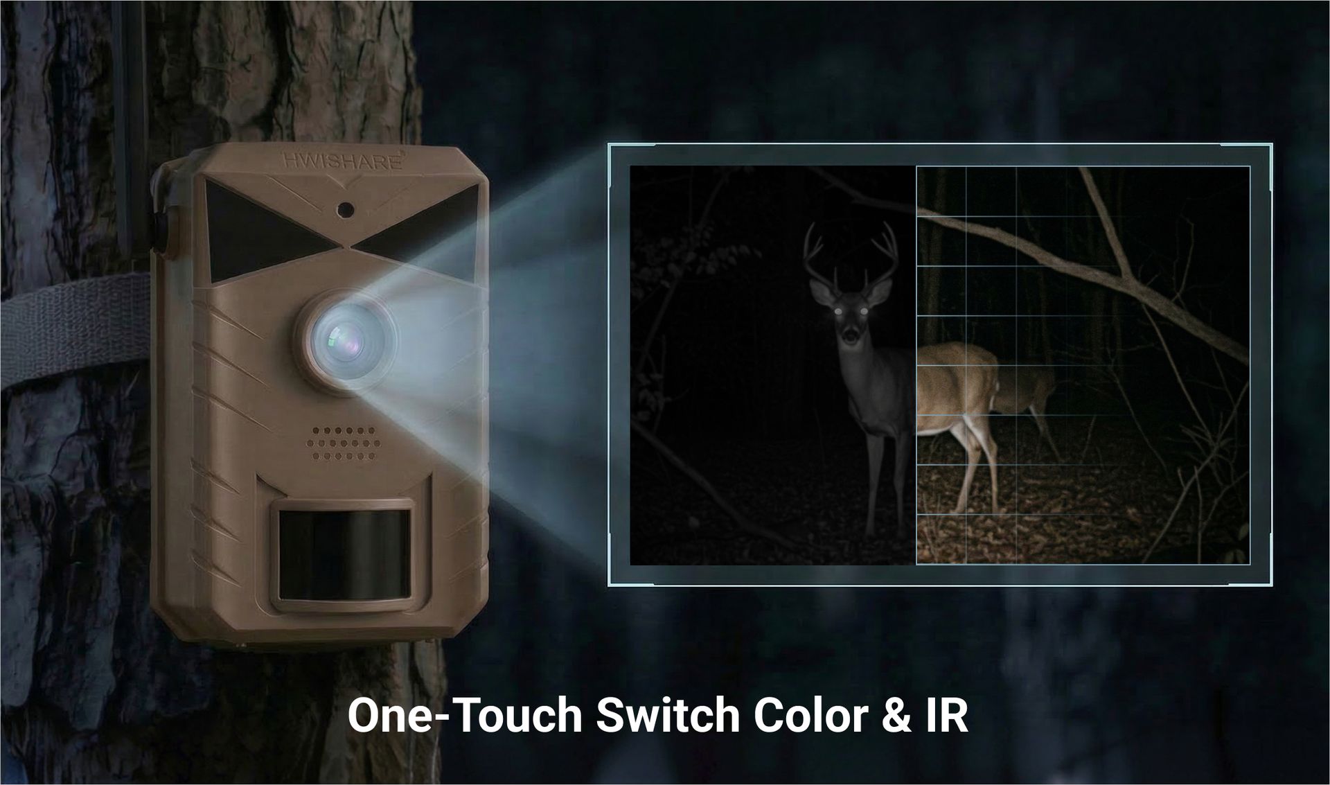 Built-In IR for Extra Dark Nights