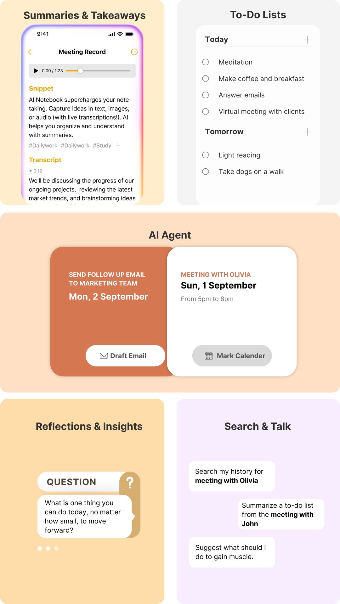 AI Powered Features