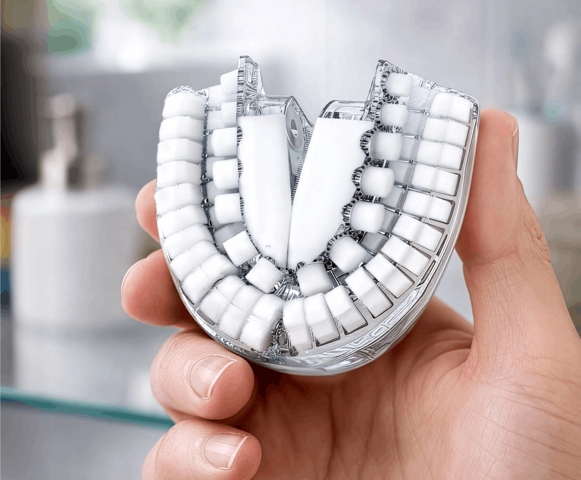 Use up to 3x Less Toothpaste