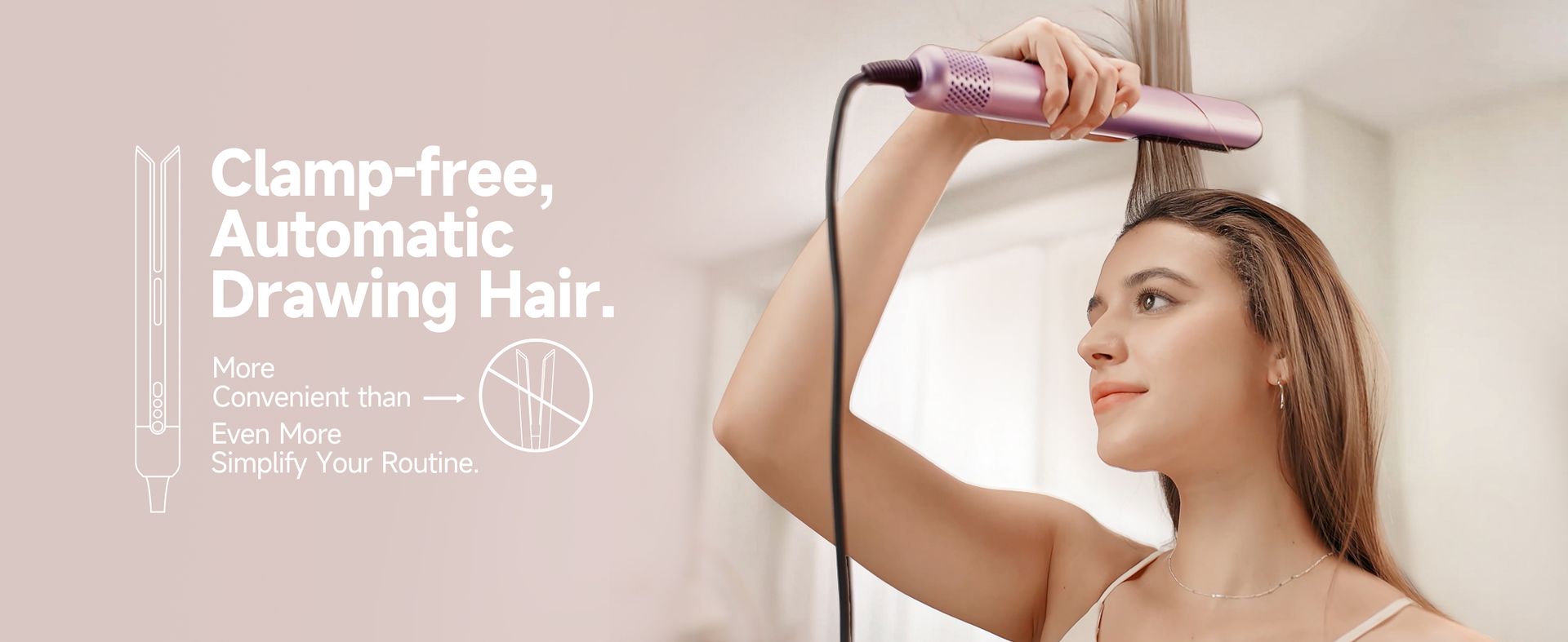 The First Ever Zero Touch Air Straighten Tech