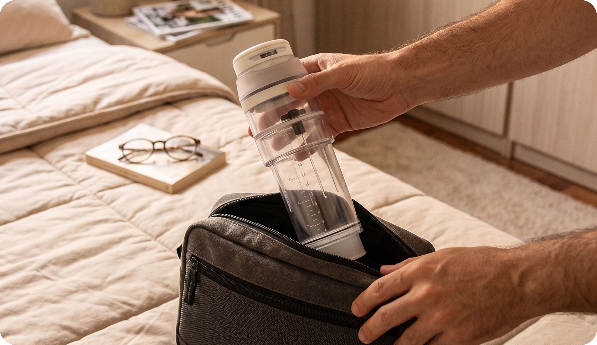 Travel-Ready With a Discreet Case