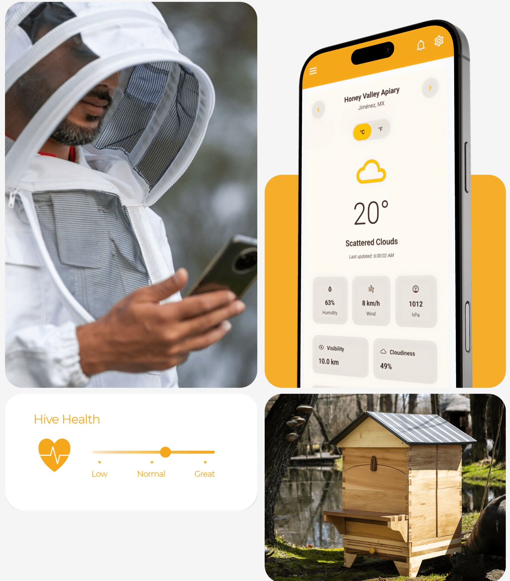 Skip the Suit—Monitor Hives on Your Phone