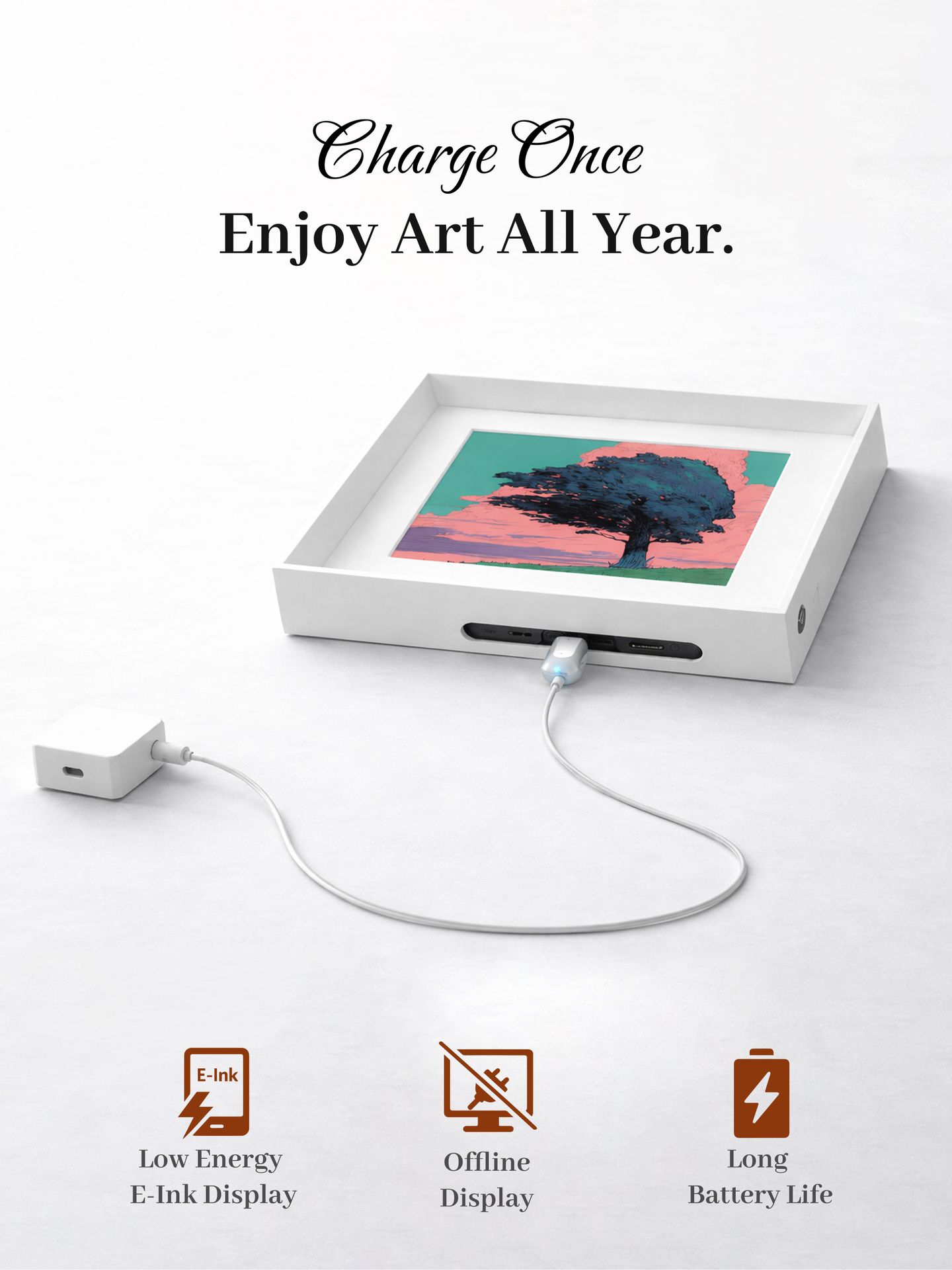 The ultra-low-energy E-Ink display