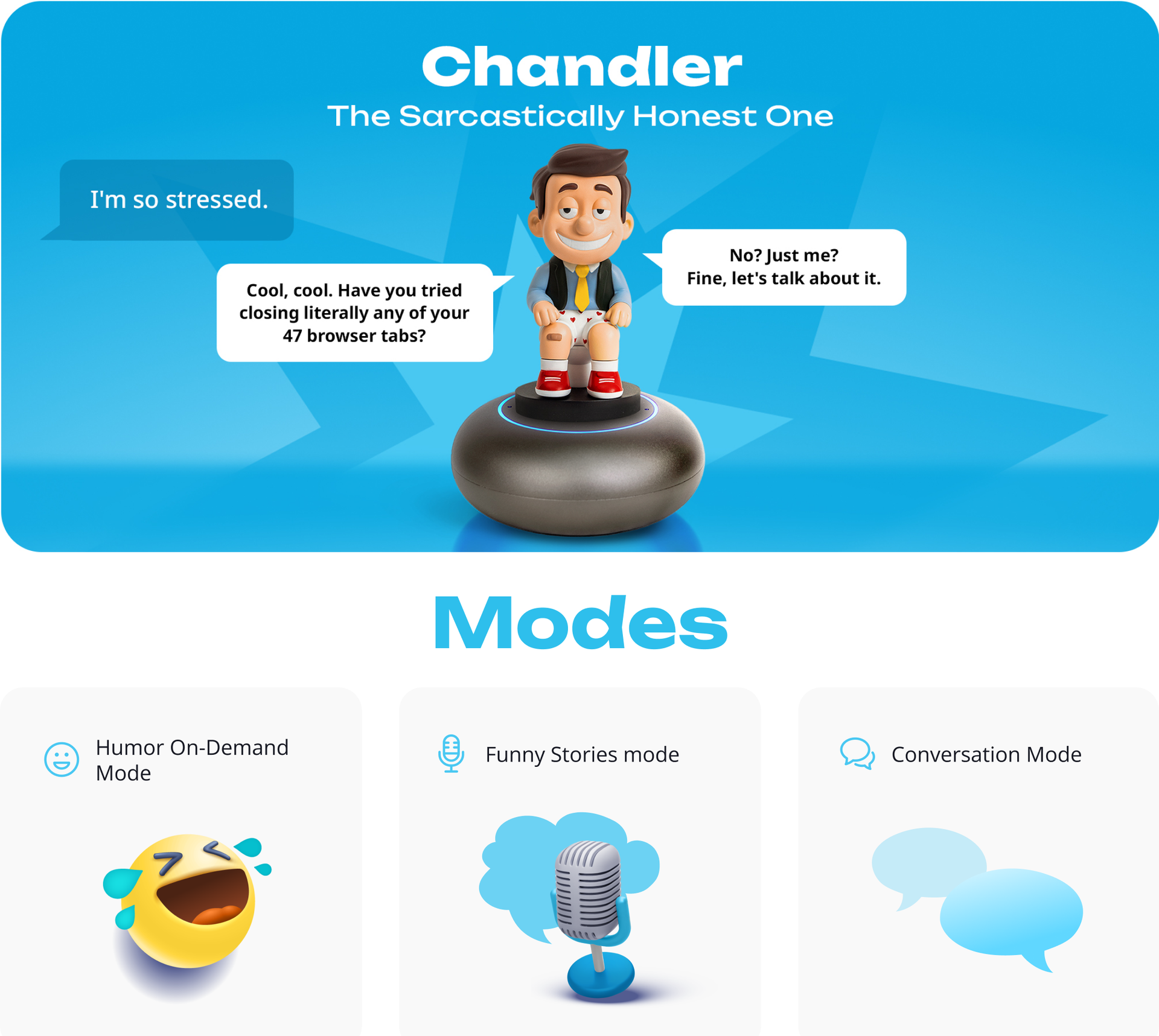 Meet Chandler: The Comedian Easing Your Stress