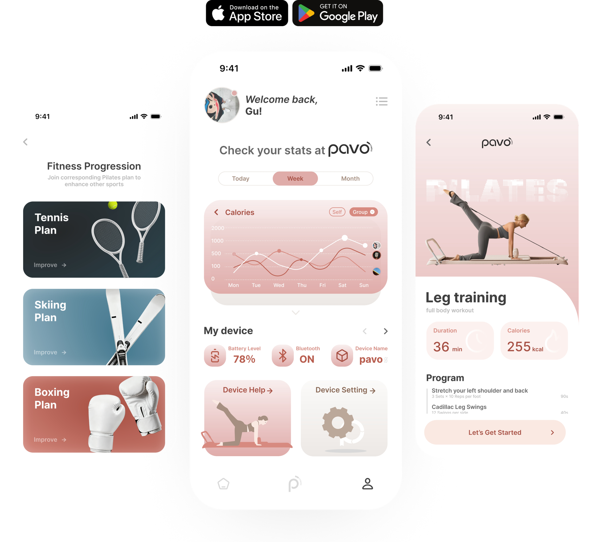 Library of Guided Workouts in One App