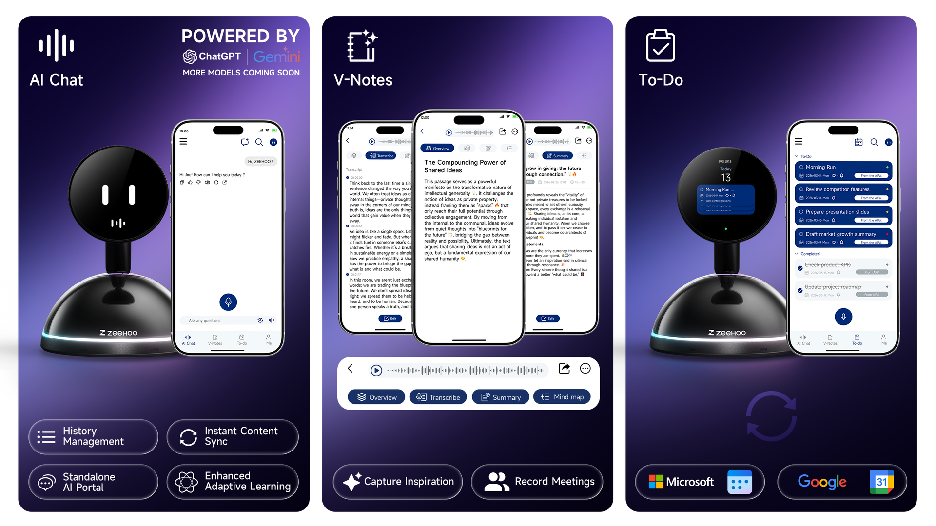 Sync AIPAL DOCK with the ZEEHOO App