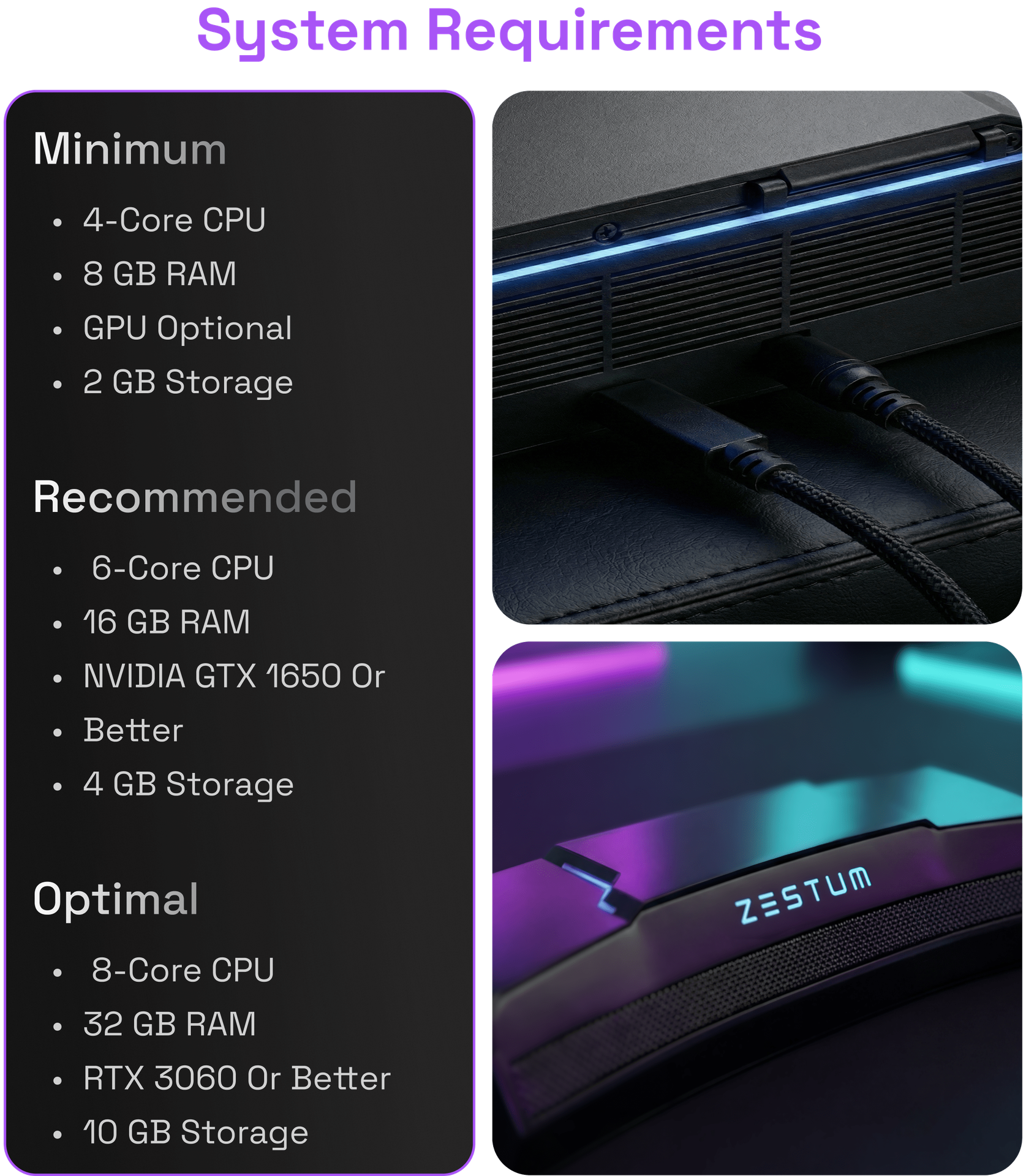 Built to Run Without Affecting Performance