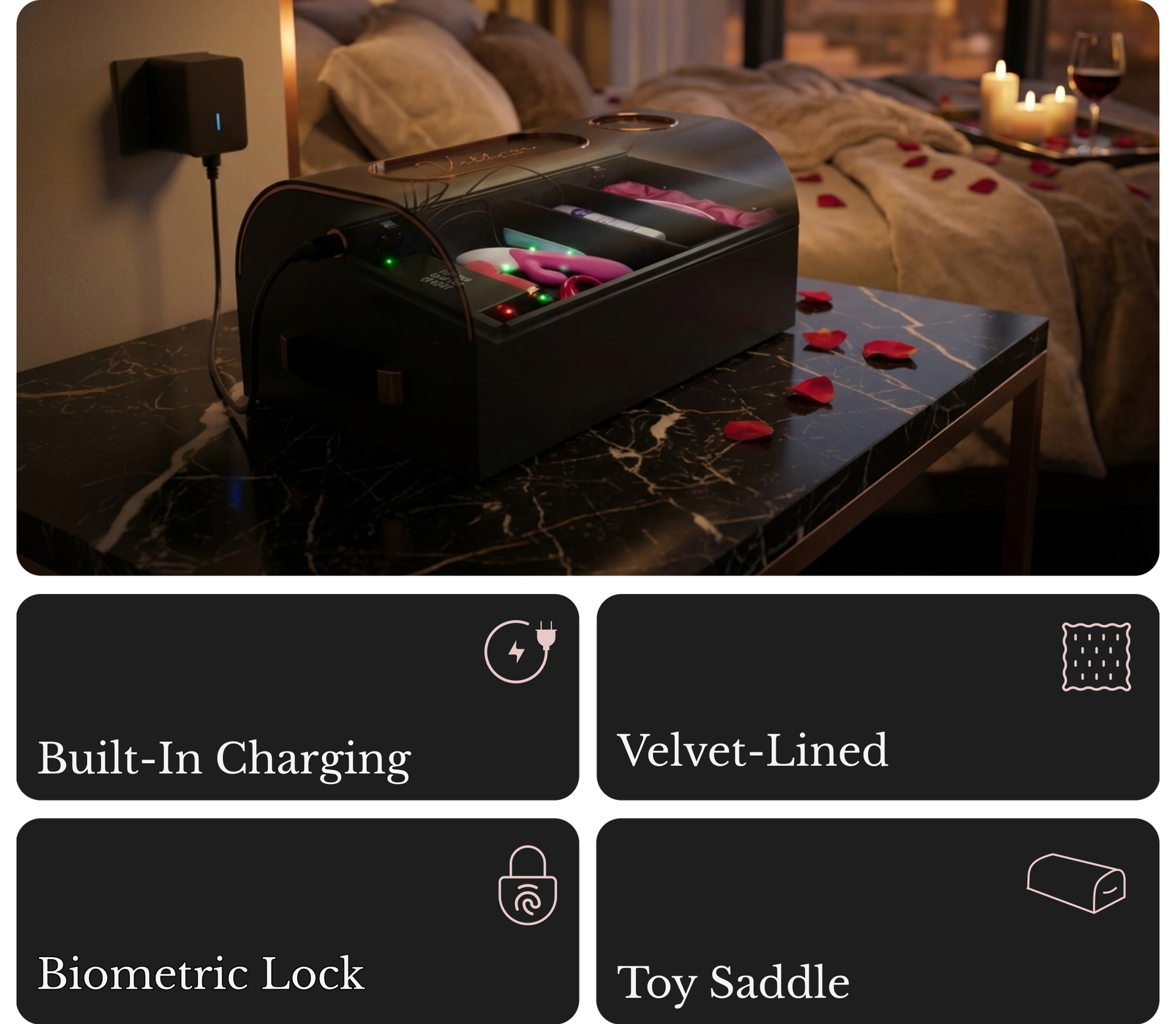 A Charging Haven Crafted for Desire