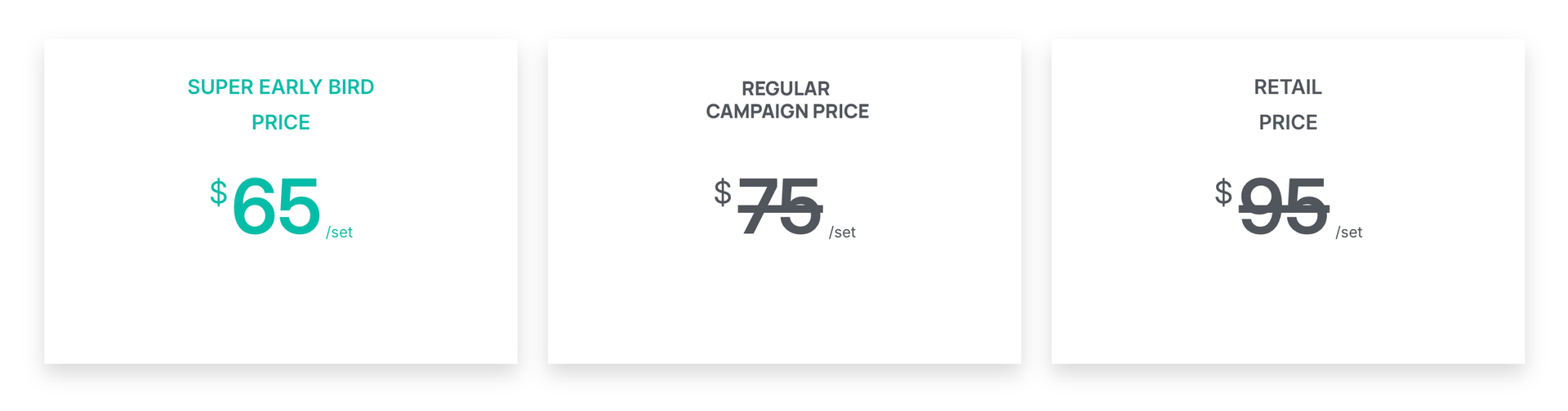 HEYfold Mini Pricing Plan