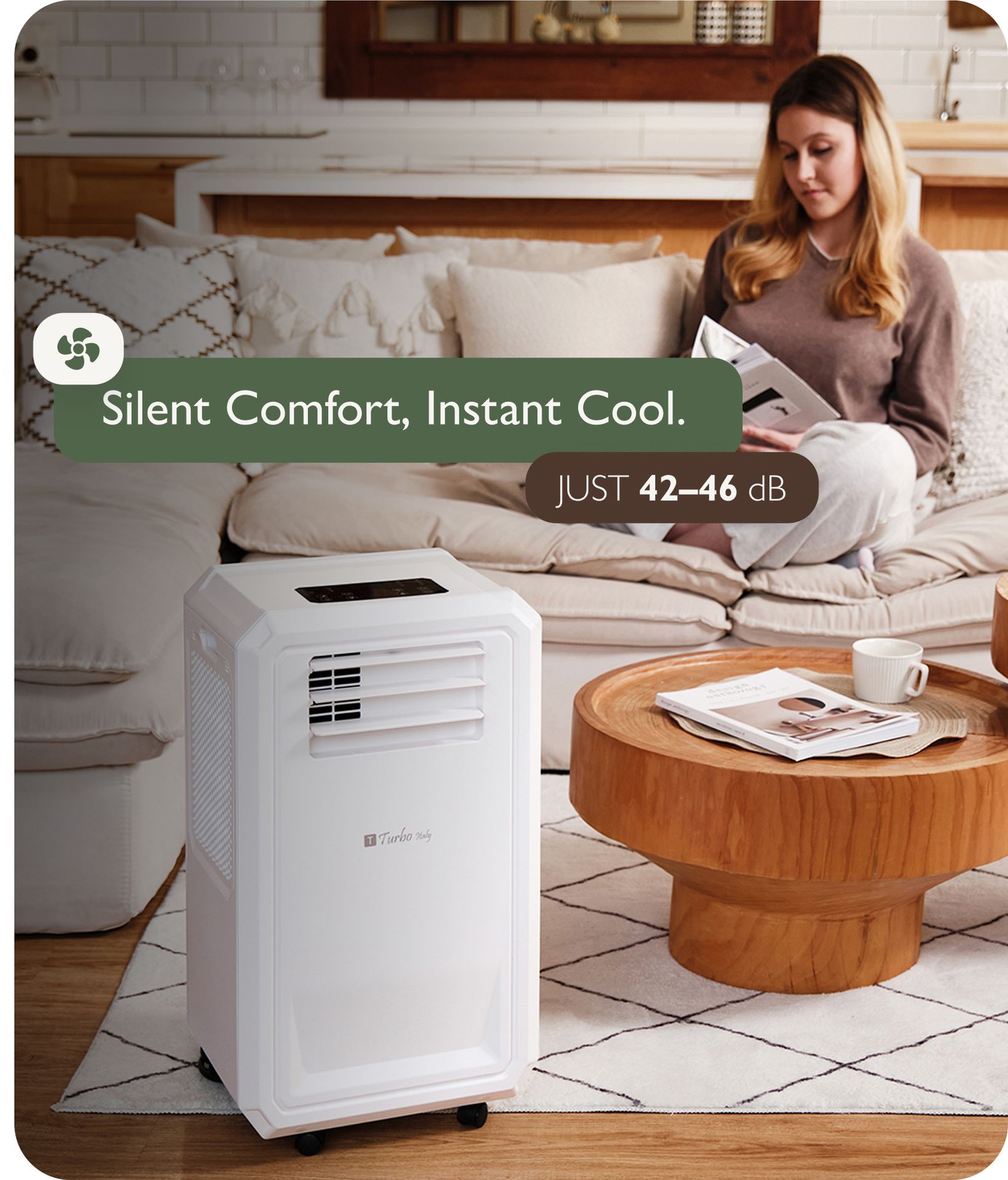 Silent Cooling with Zero Distractions