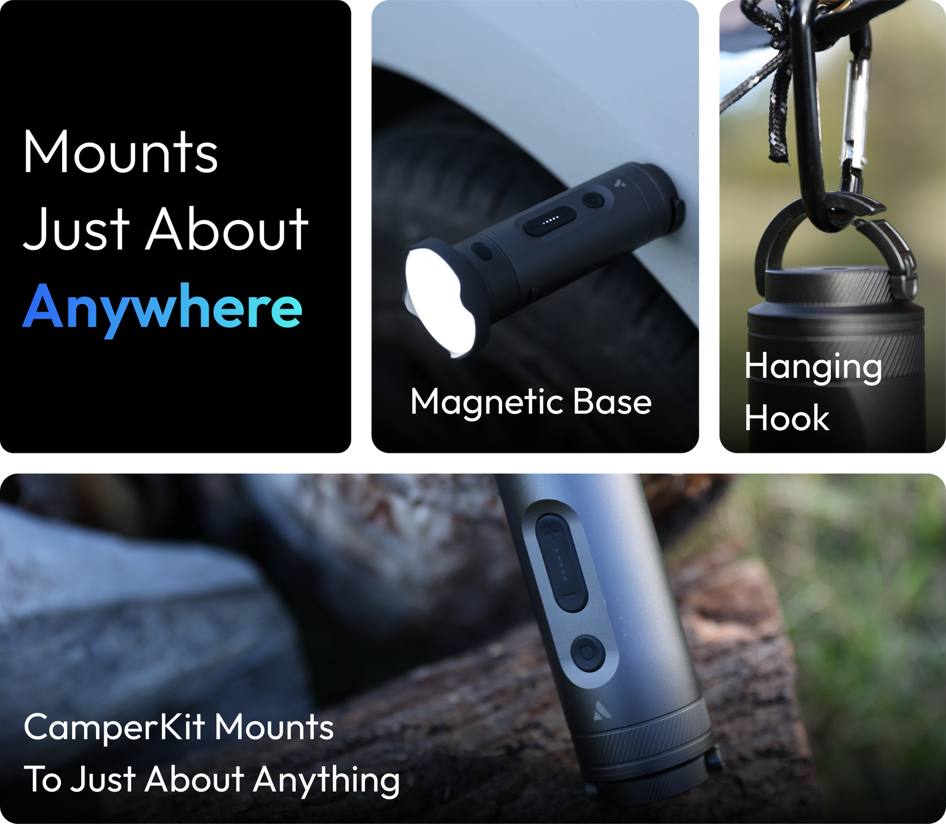 Mounts just about anywhere
