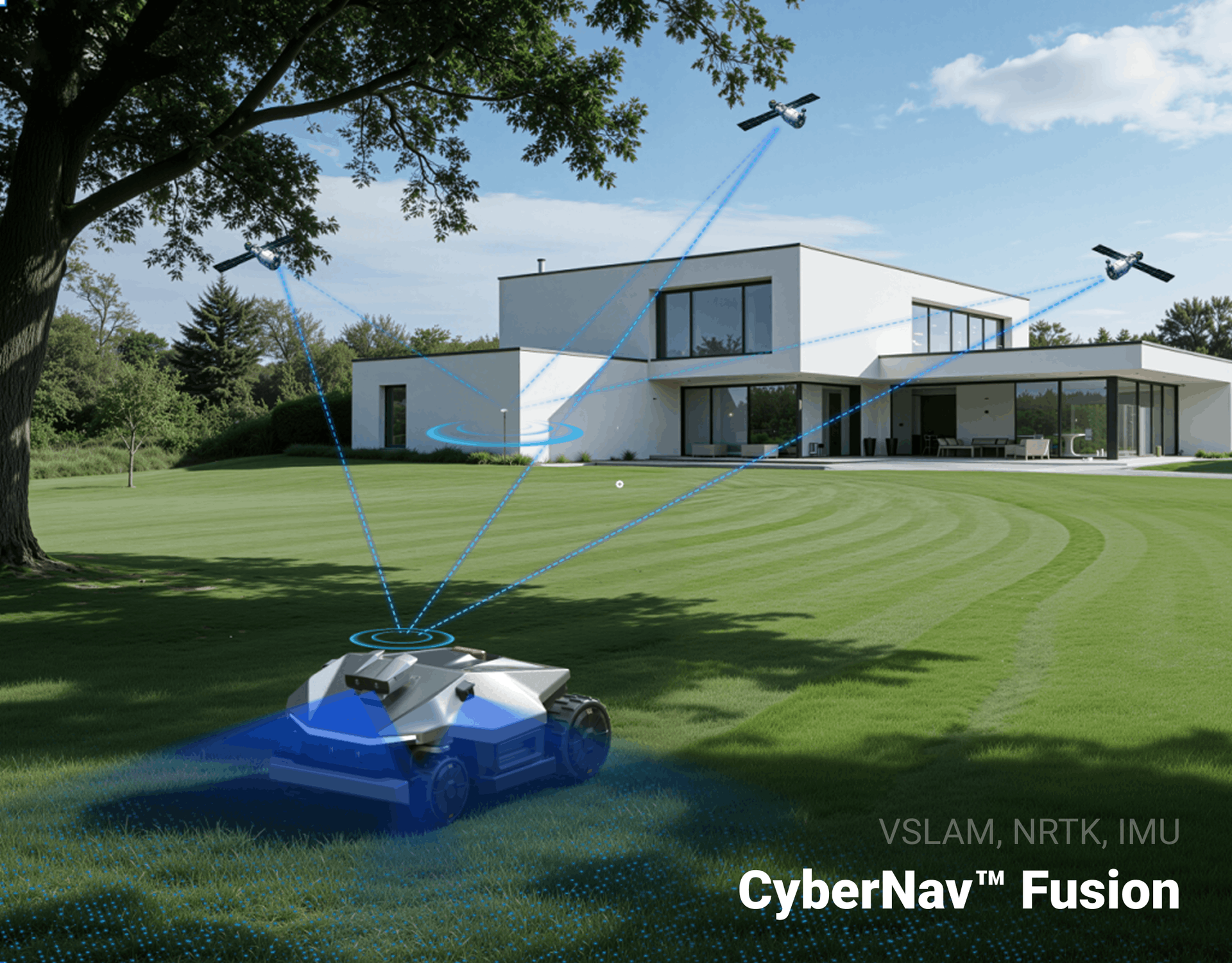 Wire-Free CyberNav™ Fusion Navigation