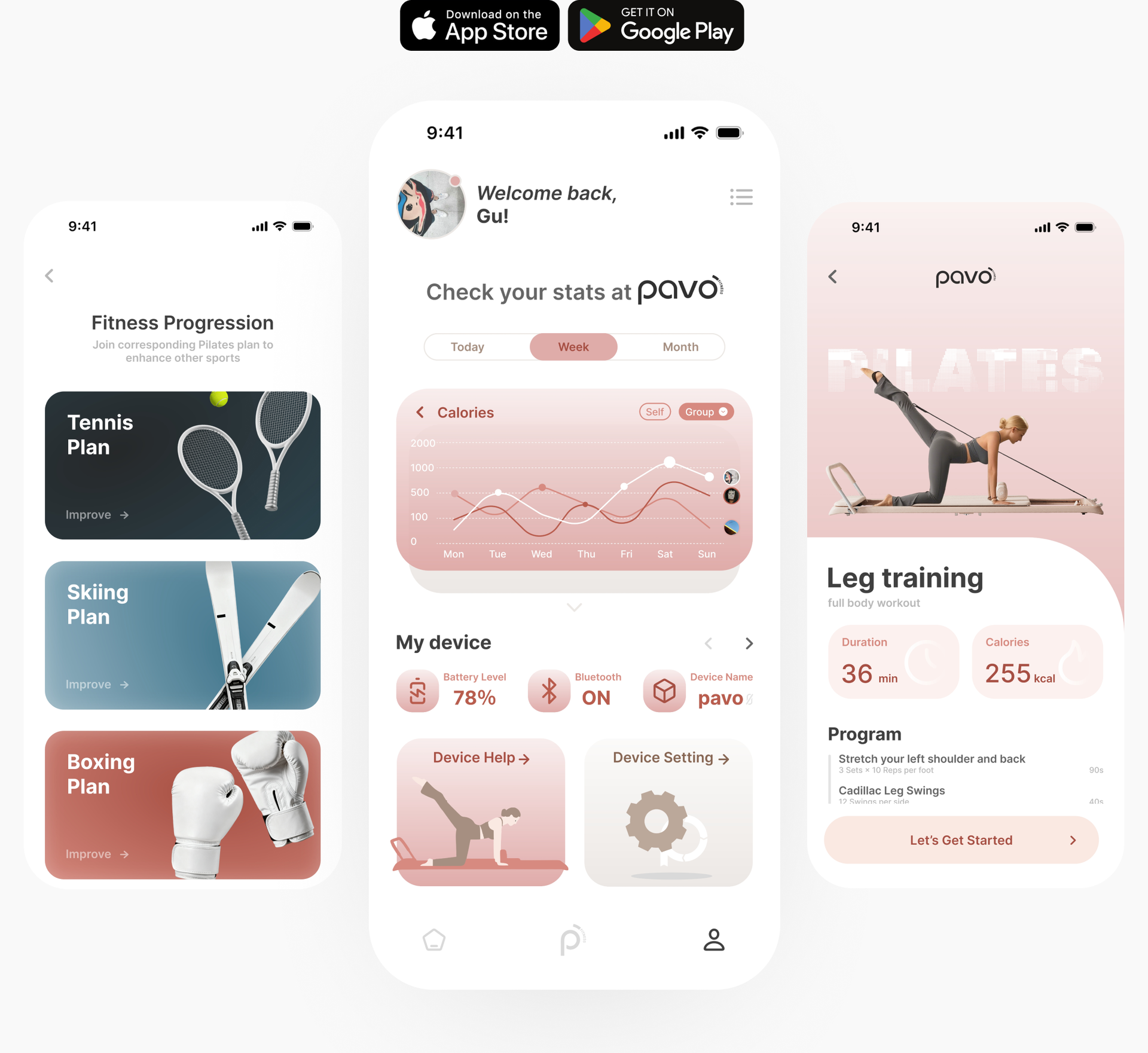 Library of Guided Workouts in One App