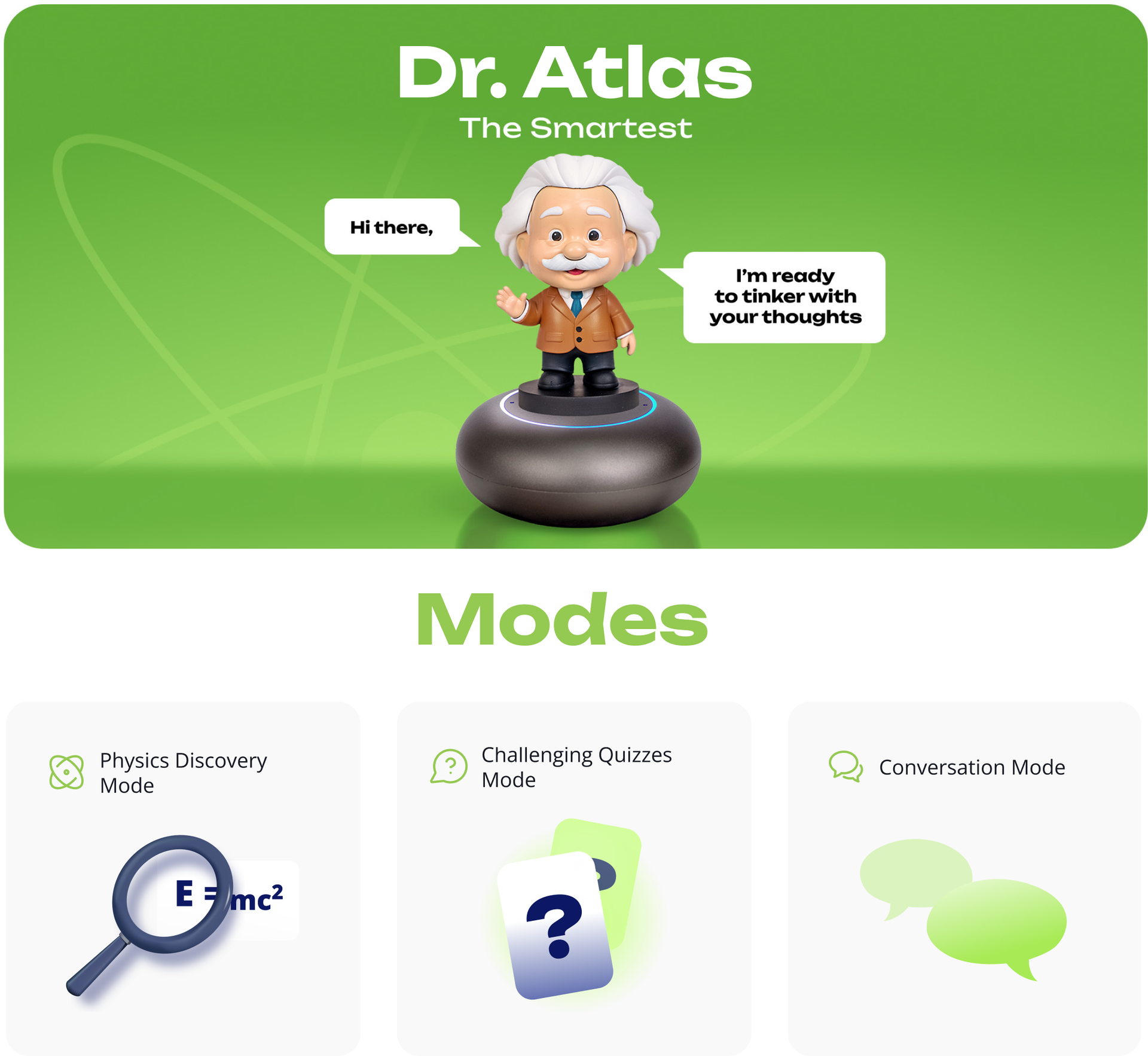 Meet Dr. Atlas who makes you feel smarter everyday
