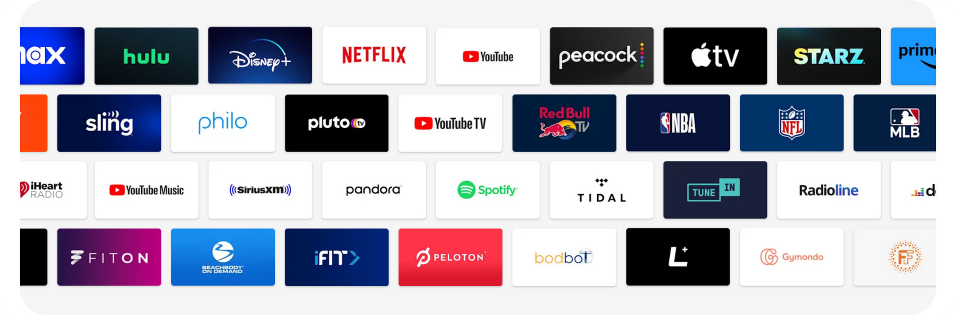 Seamless Integration with YouTube, Netflix, More..