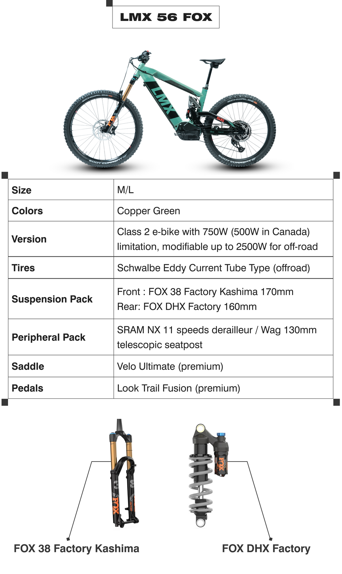 Choose the LMX 56 that Suits Your Ride