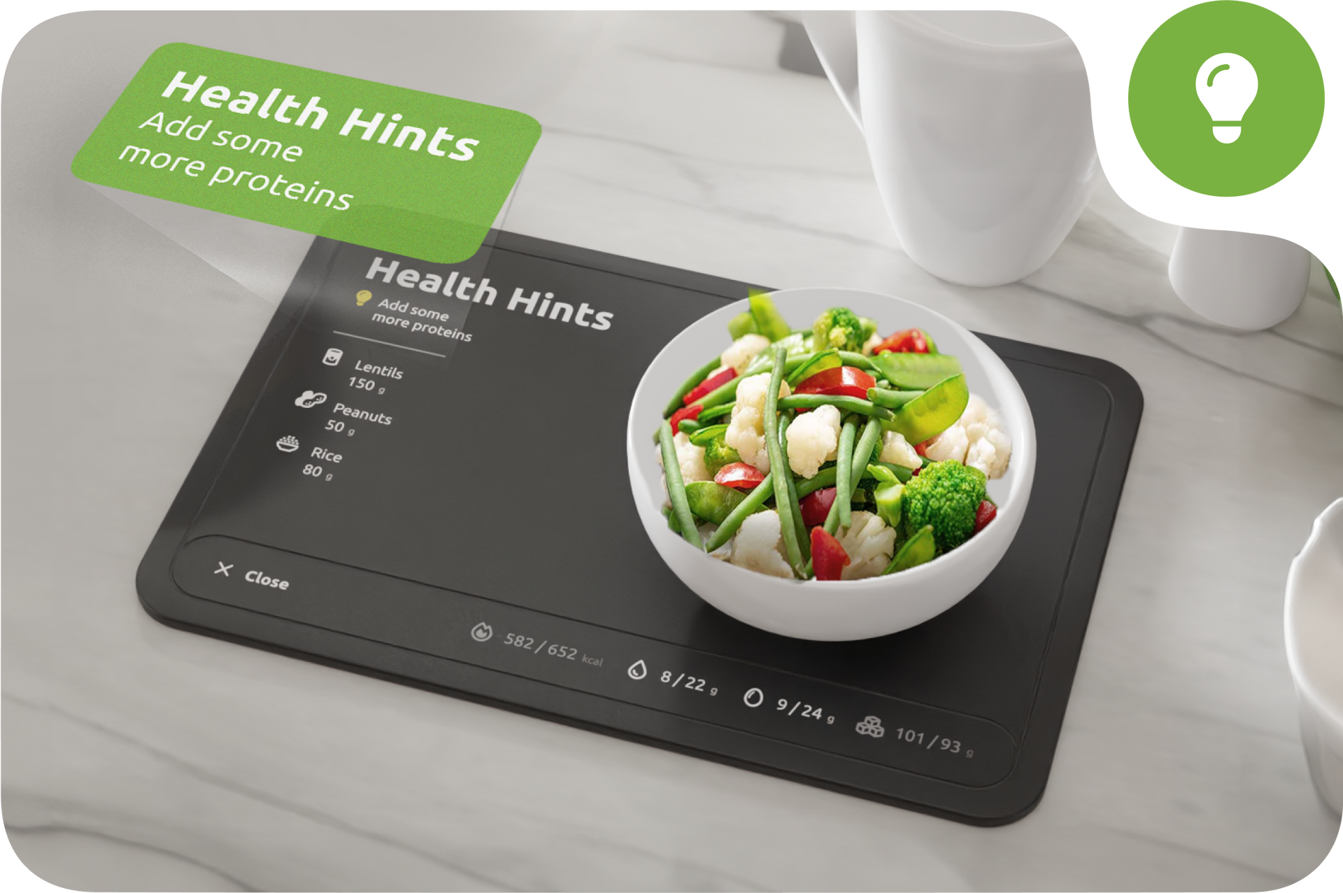 Tailored Food Suggestions