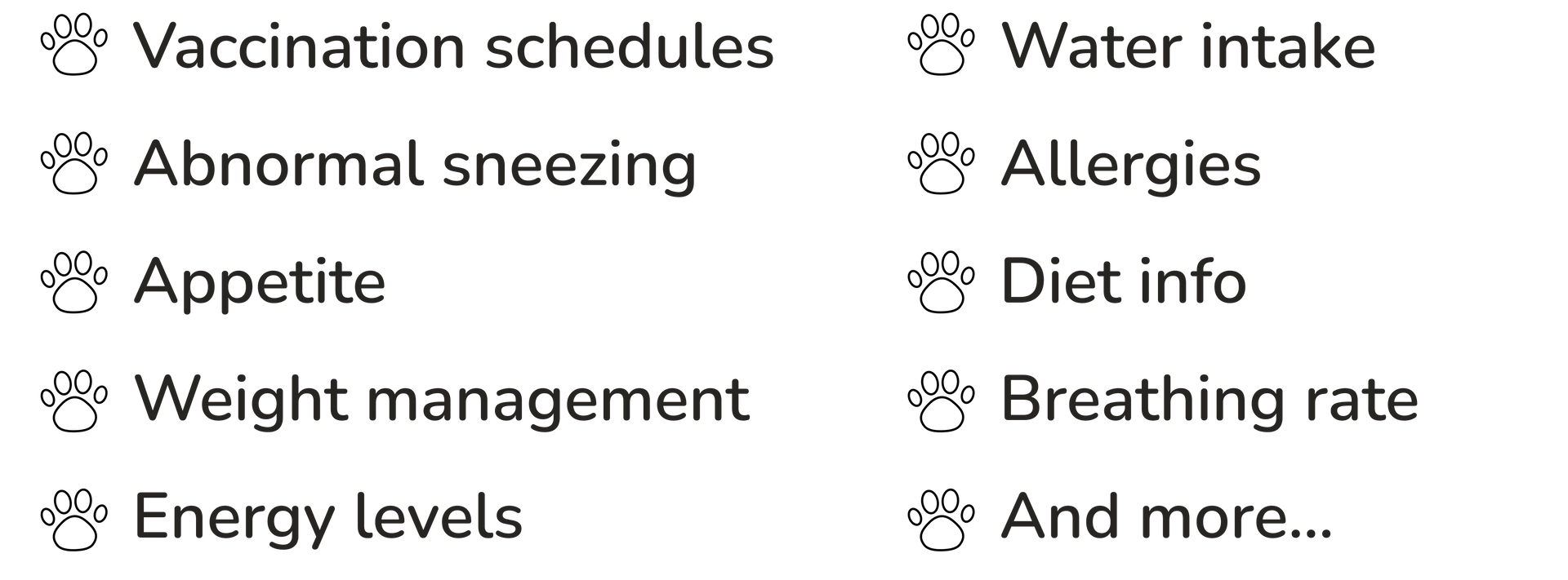 Health Data You Can Track With Furry Tag