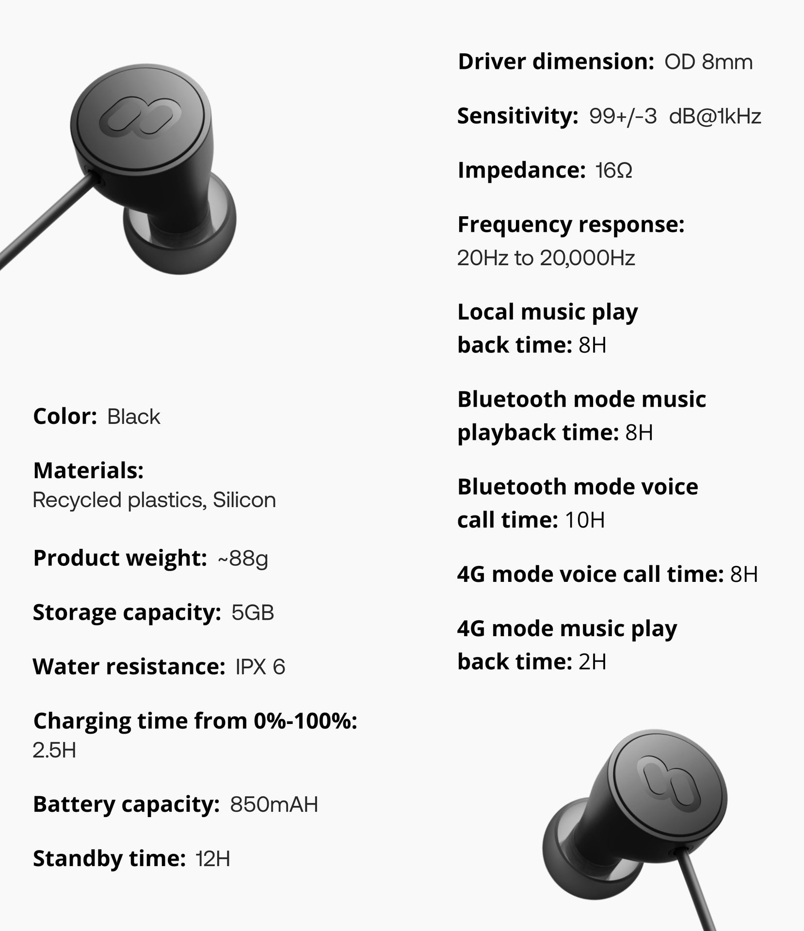 Specifications