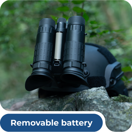 Uninterrupted Night Vision with Swappable Power