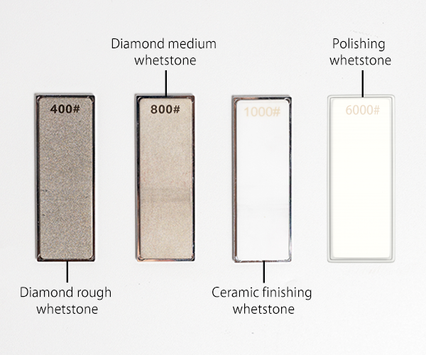 4 WHETSTONES FOR A PROFESSIONAL FINISH