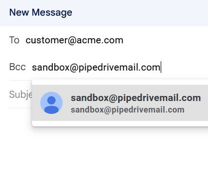 Emails are now tied to a customer. 