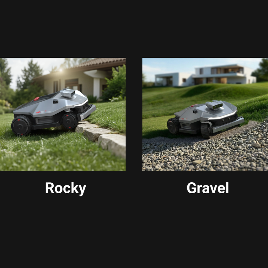 Where Other Mowers Struggle,  Goko M6 Thrives