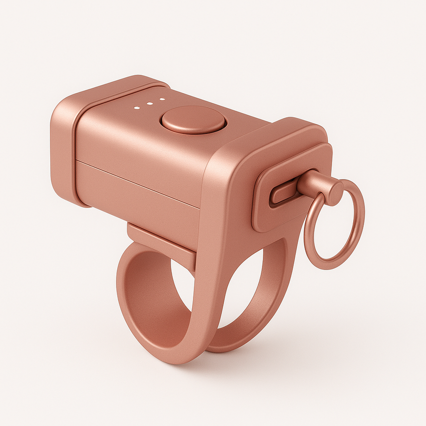 Alampje: Detachable Bike Light & Alarm