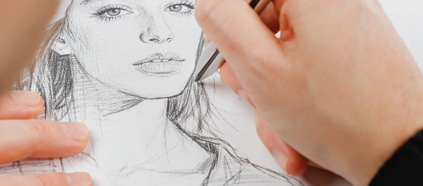 ART PROCESS BASED ON ONE PEN