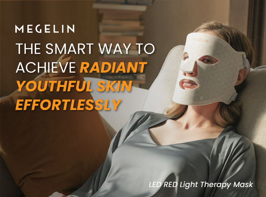 Megelin LED Red Light Therapy Mask