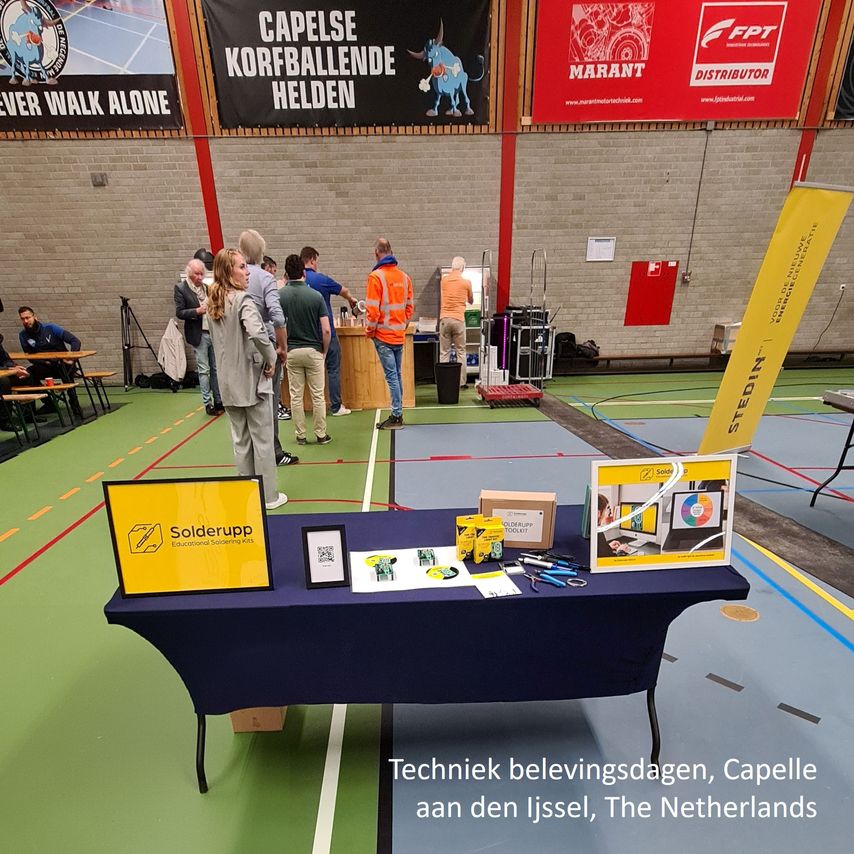 Solderupp combines electronics with art