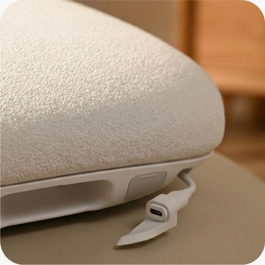 8-Hour Built-in Battery/Power Bank/USB-C