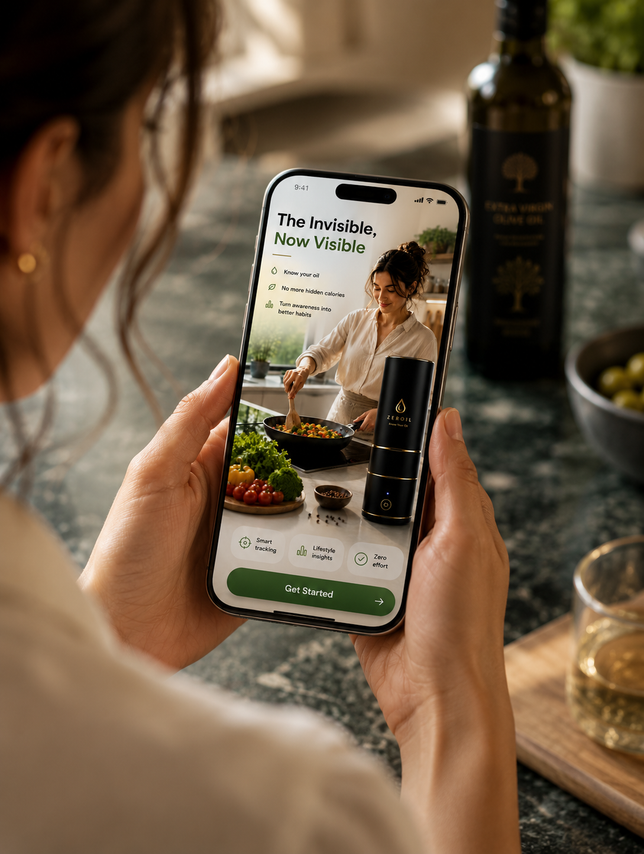 The First Smart Cooking Oil Experience