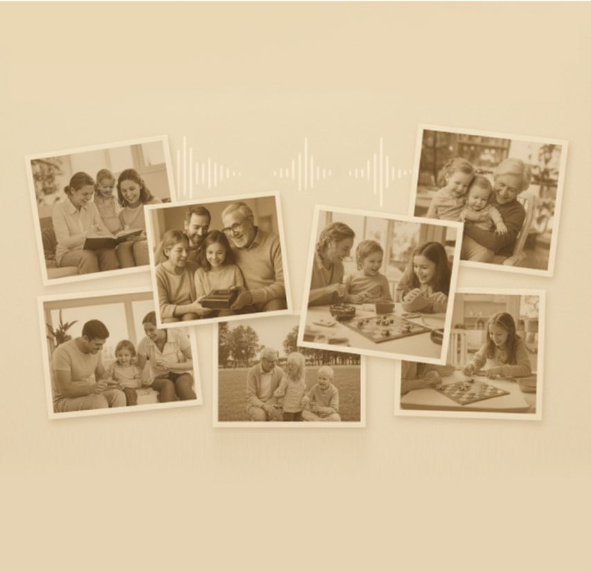 Preserve loved ones' voices while we still can.