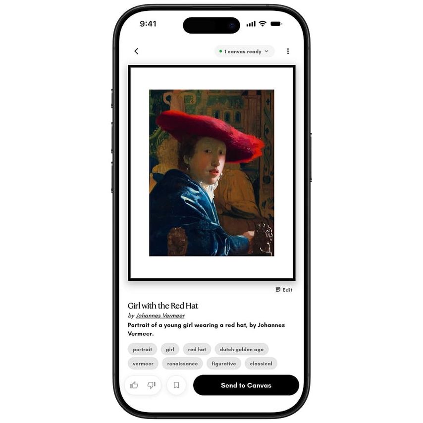 From your phone to your space in three steps.