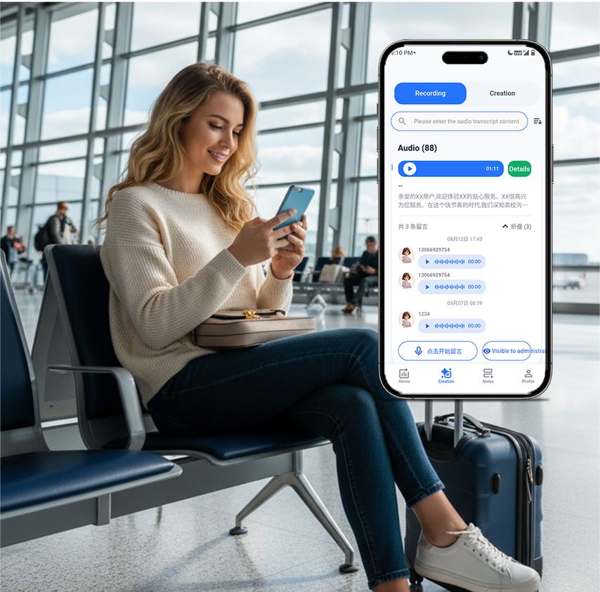 Hear their daily updates even when you're far away