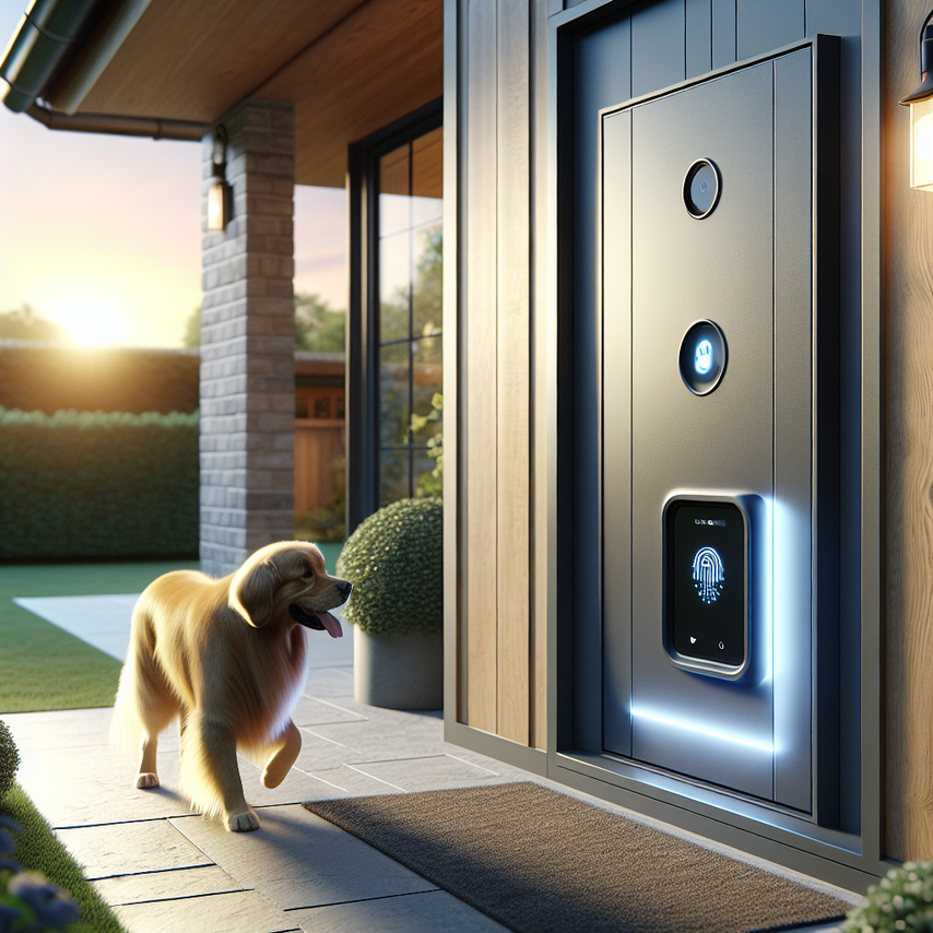 SmartPet Door: Secure & Intelligent Access