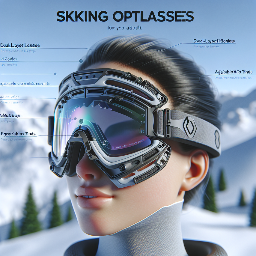 Clarity and Comfort Ski Glasses