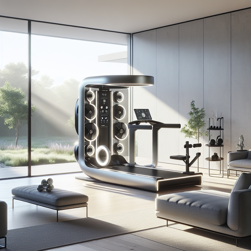 Gym Transformer: Your Real-Size AI Home Gym in Compact Space