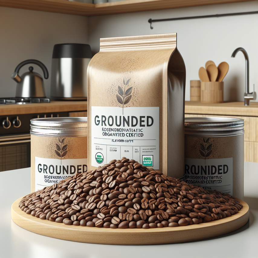 Grounded: Eco-Conscious Flavored Coffee