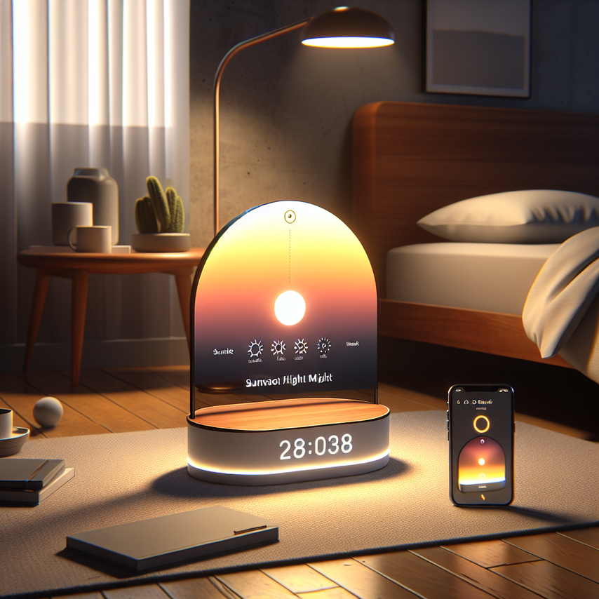 LumiWake Sunrise Alarm Clock